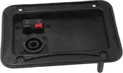 VINTORKY Stage Speakers and Loudspeaker Terminal Board Loudspeaker Wire Cable Connector Speaker Wire Connector Speaker Terminal Panel Loudspeaker Acoustic Components Black