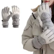 Warm Plush Touch Screen Winter Ski Gloves Snow Gloves Riding Gloves