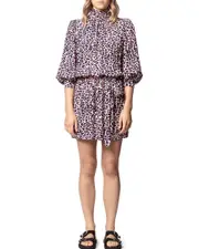 Zadig & Voltaire Rivali Print Leo Robe Dress