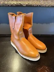 Red Wing Heritage Irish Setter 9866 9" Pecos Gold Russet Boots Sz 8-1/2E NEW
