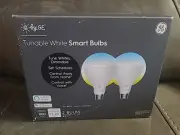 C by GE TUNABLE WHITE SMART BULBS TWO PACK (2) LED 800 Lumens BR30 Floodlights