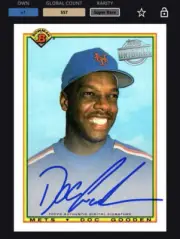 2020 Topps Bunt DWIGHT GOODEN Originals Blue Signature Mets DIGITAL