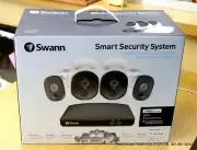 Swann Hardwired Indoor and Outdoor Smart-Enabled DVR Security Camera System NEW