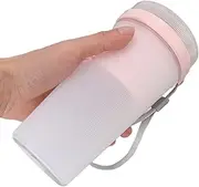 300 ml Electric Juicer Cup Portable Smoothie Mixer Handheld USB Rechargeable with Six Stainless Steel Cutting Blades Juicing Blender Cup for Sports, Travel and Outdoor Use