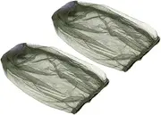 GANAZONO 2pcs Outdoor Mosquito Net Hat Breathable Nets for Head Insect Protection Hat Mosquito Sun for Hiking Camping Fishing Green