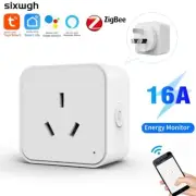 Smart WiFi Plug AU Power Socket Alexa App Control Timer Energy Monitoring