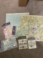 *RETIRED* Graphic45 LULLABY & KEWPIE CUTE 12x12 DBL-Sided Scrapbook ** BUNDLE