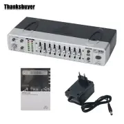 FBQ800 9-Band Graphic EQ Equalizer Feedback Suppressor Anti-howling Audio