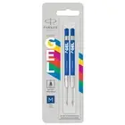 Parker Jotter Originals Gel Pen Refills Smooth Blue Gel Ink Tip 0.7mm 2 Count