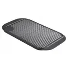 Pyrolux PyroCast 48cm Cast Iron Rectangular Grill Tray Induction w/ Handles Grey