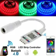 RGB BLUETOOTH wireless LED phone controller FOR RGB 5050 3528 LED strip lights