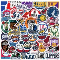 在飛比找蝦皮購物優惠-❉ NBA球隊LOGO 款式1 防水塗鴉貼紙 ❉ 60張入 