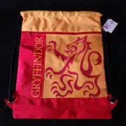 Harry Potter Gryffindor Wizarding Red Drawstring Bag From Universal Studios New