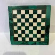 Malachite Marble Chess Set, Vintage Chess Board Valentine Gifts For Him Decors