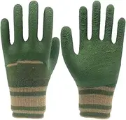 Yard Gloves Women | Mens Gardening Gloves Working,Puncture-Resistant Rubber Tools, Thorn-Proof Waterproof Accessories for Weeding, Digging, Raking, Pruning