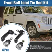 Front Outer Tie Rod End and Front Lower Ball Joints for Jeep Liberty 2002-2007