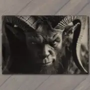 5x7" Satanic Monster Weird Creepy Imaginary Friend Nightmare Scary Unusual