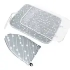 Mini Ironing Board Pad Portable Foldable Heat Resistant Iron Pad for Table Top