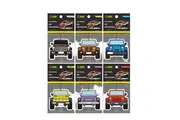 6 x Car Air Freshener Vanilla Lemon Lavender Strawberry Scent Hanging Car Home