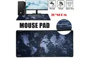 OZNALA Large Size Gaming Mouse Pad Desk Mat Anti-slip Rubber Speed Mousepad PU Mat 30*80cm