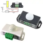 12V/24V Automatic Infrared PIR Motion Sensor Switch Detector for LED Light Strip