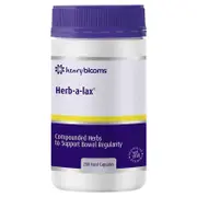 Henry Blooms Herb-a-Lax 200 Capsule Bulk Pack - Natural Herbal Laxative