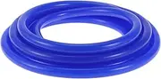 X AUTOHAUX Silicone Vacuum Tubing Hose High Temperature 16.4Ft 3/8" 10mm ID 3.5mm Thickness Automotive Vacuum Line Blue 1 Pc 130PSI Max Pressure