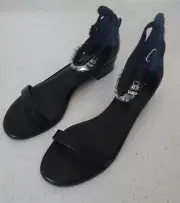 BNIB WITTNER "Tarolina" Embellished Black Leather Sandals - Size 40 - $149.95