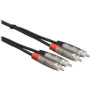 Hosa Technology Pro Stereo Interconnect, Dual REAN RCA to Dual REAN RCA - 5'