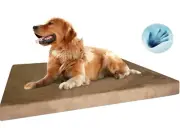 Durable Waterproof Extra Large Orthopedic MEMORY FOAM Pad Pet Dog Bed 40"X35"X4"