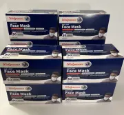 Walgreens Ear Loop Face Mask 3- Layer 50 Per Box X 10=500 Total