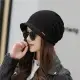 【89 zone】法式時裝魅力保暖 套頭帽 防風帽 鴨舌帽(黑/紅/灰/咖啡)