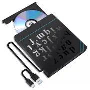 External CD DVD Drive Type C USB 3.0 Disc Player Burner Writer For Laptop PC Mac