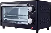 Toaster Oven Mini Oven Household Small Multi-Function 12L Capacity Compact Design Tempered Glass Commercial Bread and Cake Baking Machine Black Halogen ovens/13300