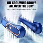 Portable Mini Neck Fan | Bladeless USB Rechargeable with Digital Display NEW