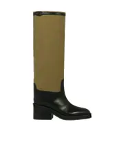 Jimmy Choo Yasmin 70 Heeled Boots 39 Green