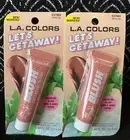 2pk LA COLORS SKINNY DIP C37564 NUDE ROSE CREAM GEL BLUSH SMOOTH BLENDABLE LOT