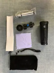 Monocular Scope for Bird Watching Sightseeing, Tripod Phone Mount - New