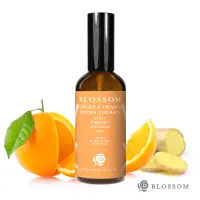 在飛比找Yahoo奇摩購物中心優惠-BLOSSOM 暖薑甜橙植萃曲線緊緻舒緩美體按摩油(100M