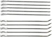 10pcs 5.6inch Metal Large Eye Gunny Sack Linen Burlap Packing Sewing Needle Leather Curved Pointed Stitching Needle