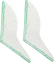 Set of 2 Acrylic Bathtub Splash Guards Shower Wash Basin Waterproof Baffle Easy Install No Tools Required