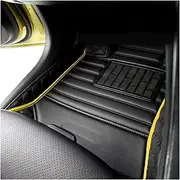 Car Floor Mats Sports Style ，Compatible with Volvo XC60 XC90 2010-2024 Auto Car Accessories Interior(Only The Driver,XC90 2015-2022)