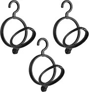 Wig Hanger - Hanging Wig Stands | Wig Holders For Wigs | Portable Stitching Black Wig Storage Rack | Hair Extensions Storage Suspended Wig Holder | colapsible Wig Display Holder Tool