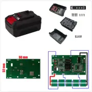 For Einhell Power X-Change 18V Li-ion Battery Housing Circuit Board Protection