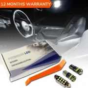 Audi A4 B8 Full LED Interior Premium Set 14 SMD Bulbs White Error Free S4 RS4 8K (for: Audi)