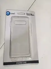 Onn Samsung S10 Plus Clear Phone Case