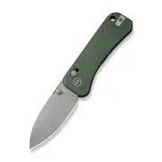 NEW WE Banter 2 Axis Lock Folding Knife Alumnium / Micarta - Ben Petersen design