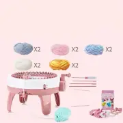 Automatic hand-cranked sweater knitting machine knitting sweater handmade diy