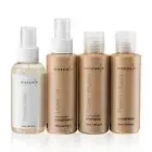 MOEHAIR Protein Shampoo, Conditioner, Thermal Shield & Leave In Conditioner Kit
