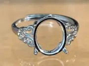 Adjustable Ring Blanks Solid Sterling Silver - Best Quality Guaranteed All Sizes